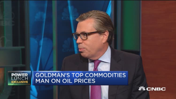 Goldman's top commodities man on gold prices