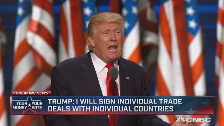 Trump: We will never ever sign bad trade deals