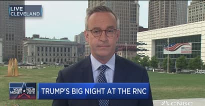 Trump's big night at the RNC