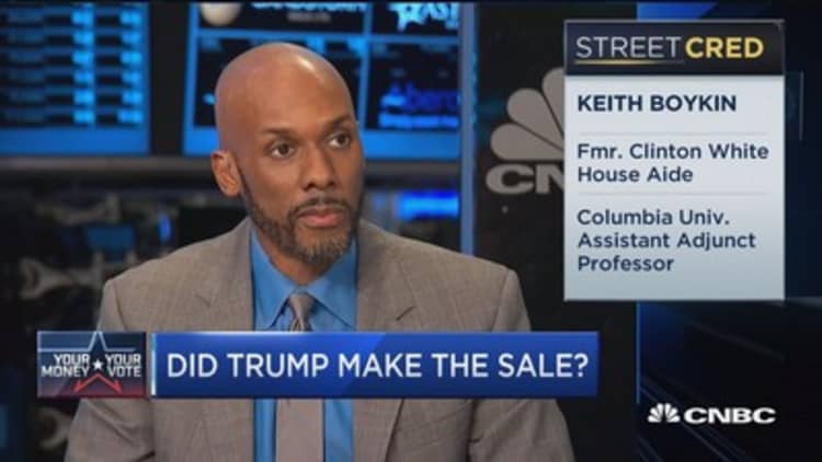 Did Trump make the sale?