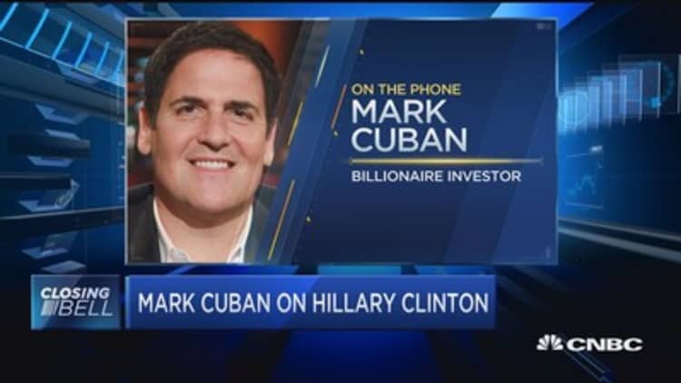 Cuban: Donald Trump doesn't look at small businesses