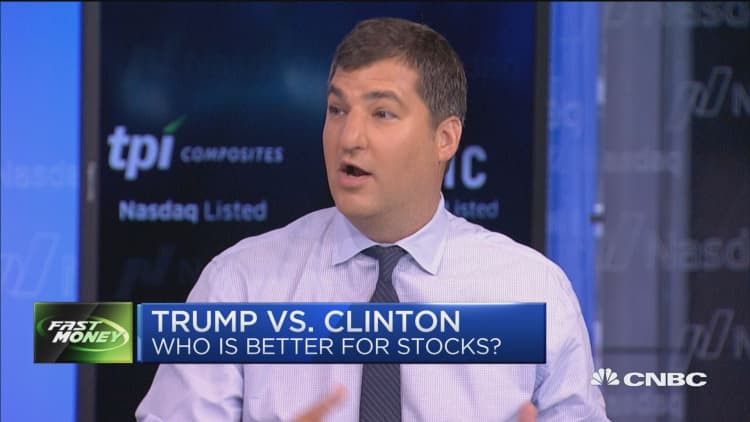 Trump vs. Clinton: Who is better for stocks?