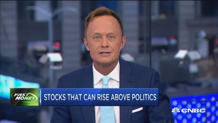 Stocks above politics