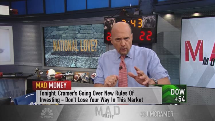 Cramer: Bye-bye foreign stocks. My new geographical diversification