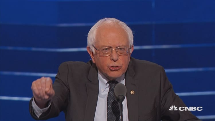 Sanders: Election about ending 'grotesque' income inequality
