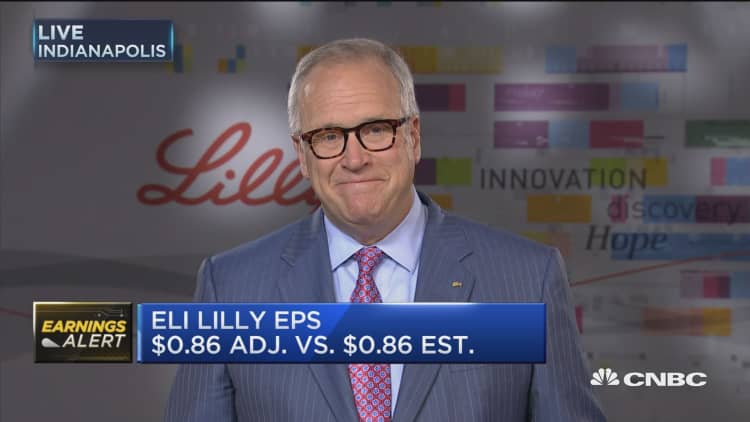 Eli Lilly CEO: Revenue grew 9 percent this quarter