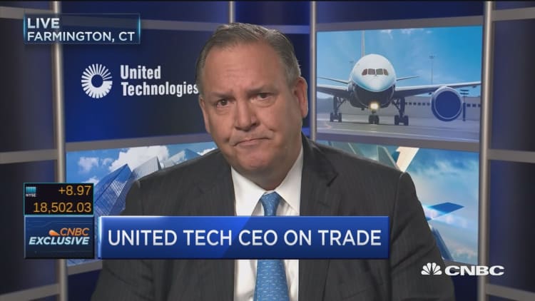 UTX CEO: Free trade grows the economy over time