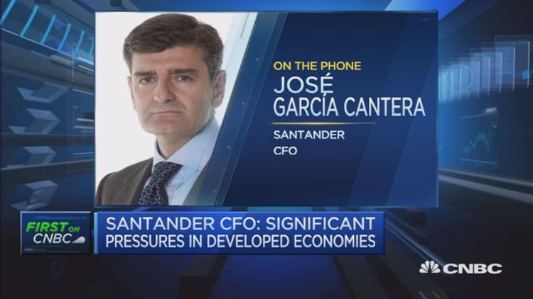 Santander CFO: Not worried about ECB stress tests 