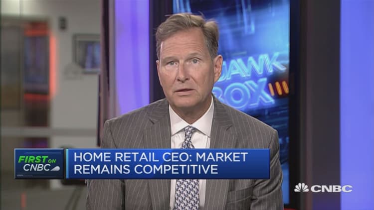Market remains competitive: Home retail CEO
