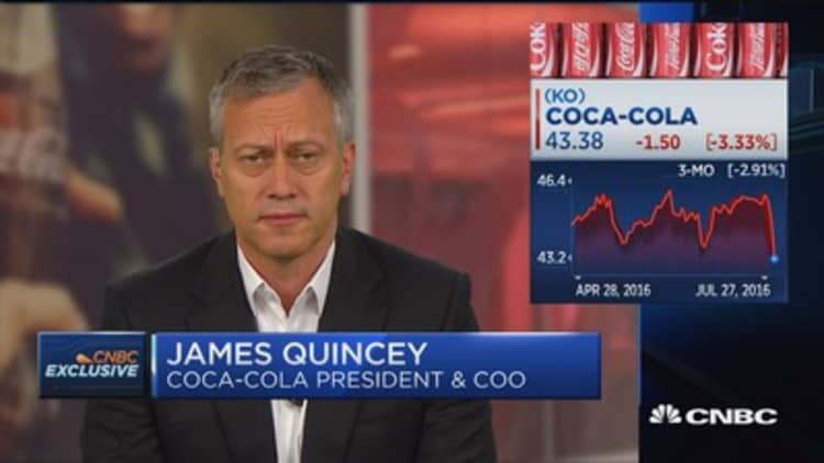 Coca-Cola COO: Macro environment worsened in Q2