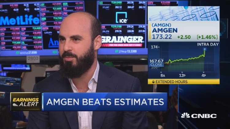 Q2 beat and raise for Amgen