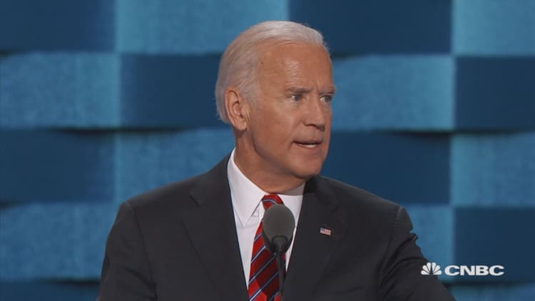 Biden: Hillary is the one person to choose
