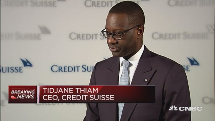 Brexit has no immediate impact: Credit Suisse CEO
