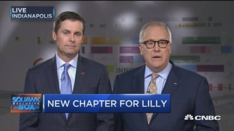 Leadership change at Eli Lilly 
