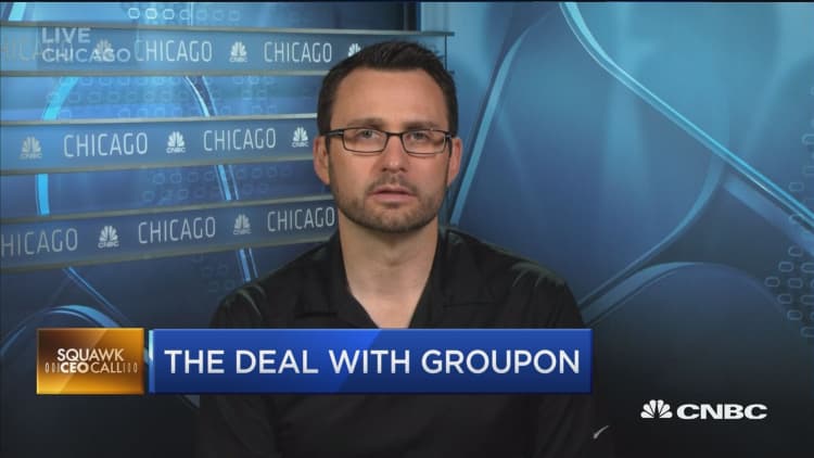 Groupon CEO: Fighting to build our business