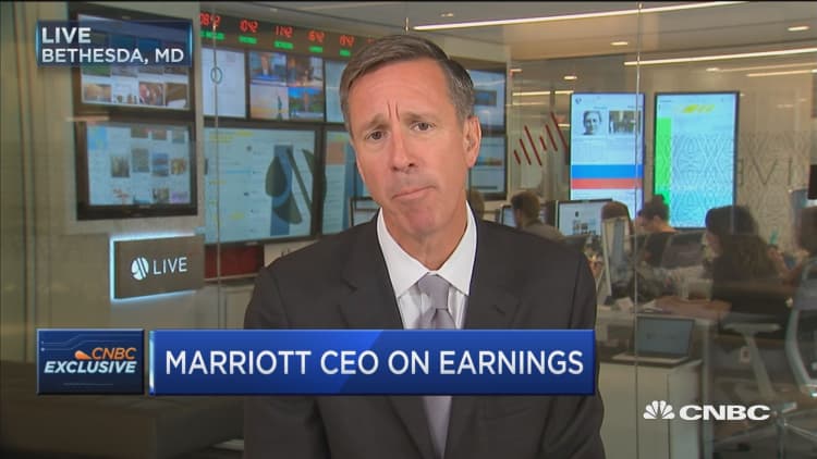 Marriott CEO on earnings