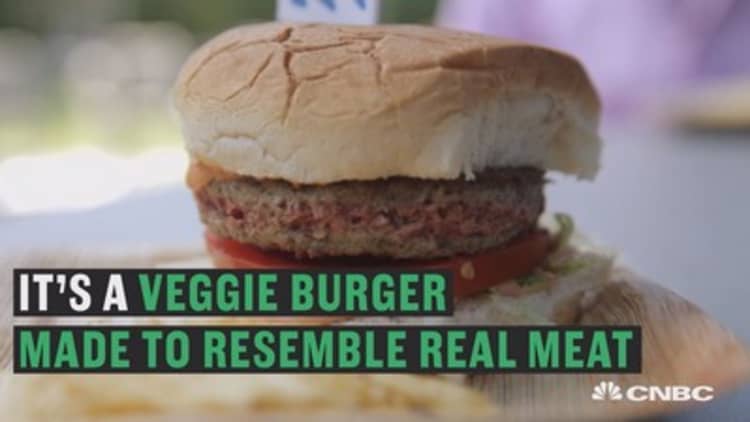 What the meatless 'Impossible Burger' tastes like