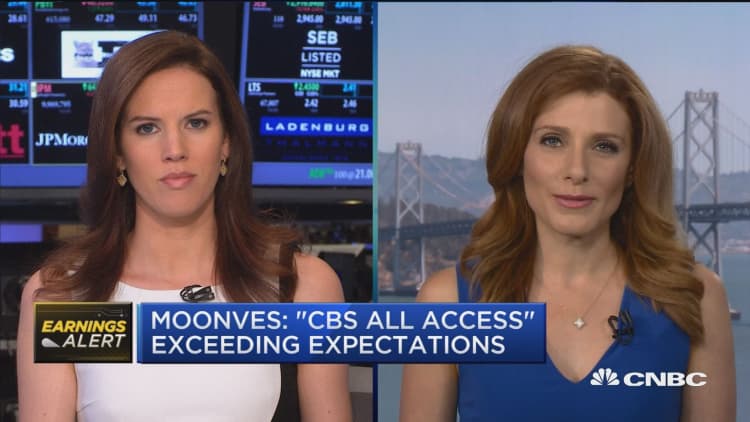 Moonves: Strongest upfront season in years