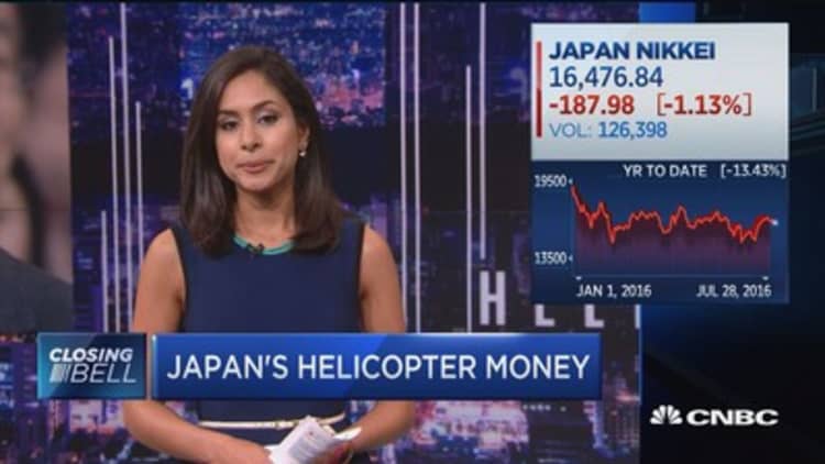 Japan's helicopter money