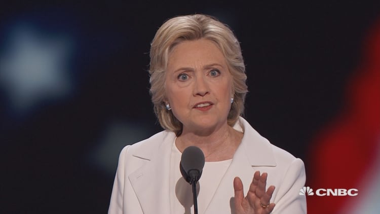 Hillary Clinton: When barriers fall, it clears the way for everyone