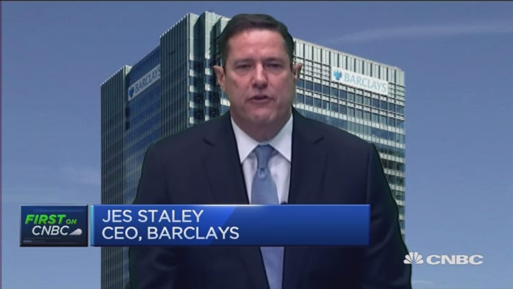 Europe's banks facing testing times: Barclays CEO 
