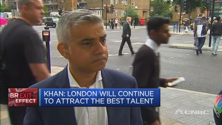 London needs a seat around the table on EU talks: London Mayor