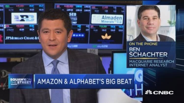 Amazon & Alphabet's big beat