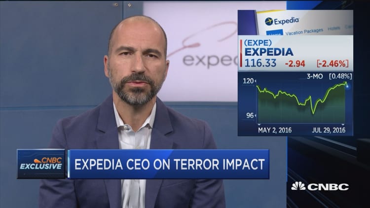 Expedia CEO on terror impact