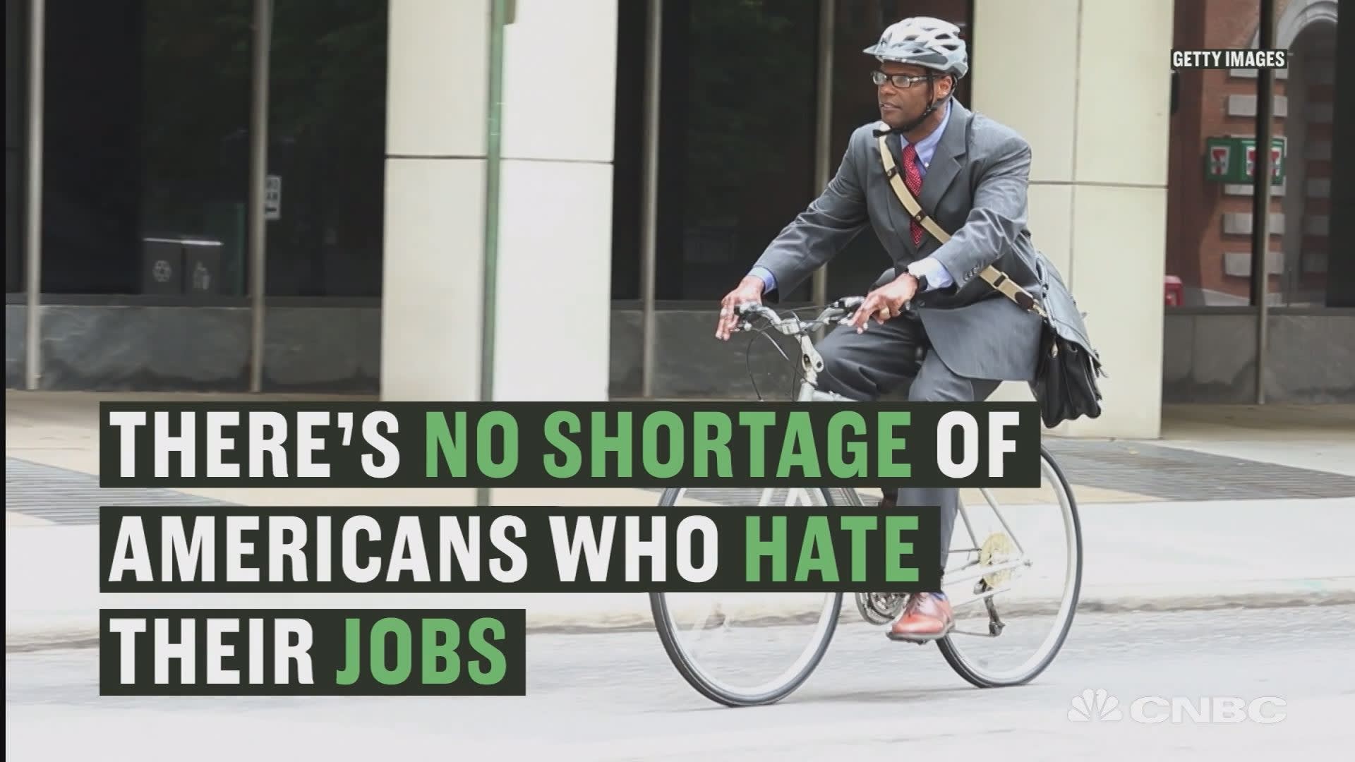 Why do americans hate their jobs