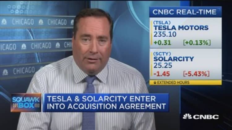 Tesla and SolarCity enter into acquisition agreement
