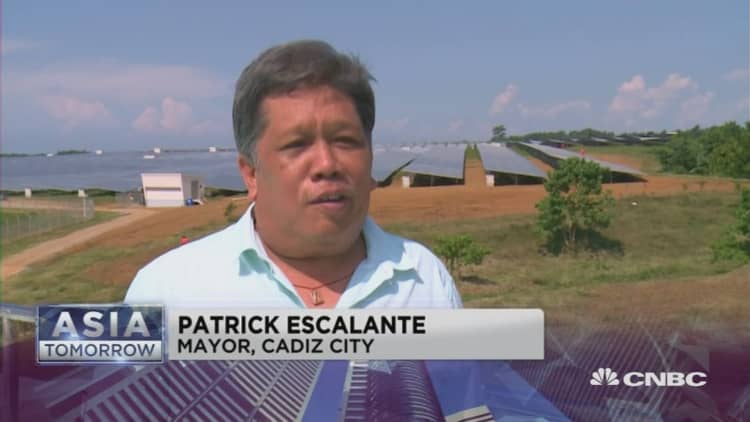 Inside Southeast Asia's biggest solar farm