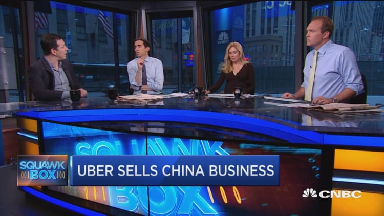 Uber-Didi China merger leading to monopoly?
