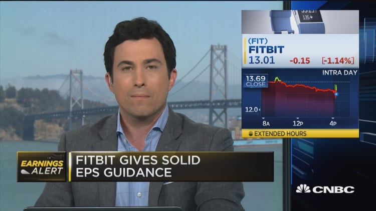 Fitbit gives solid EPS guidance