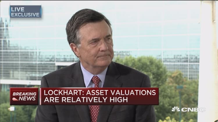 Lockhart: Not ruling out rate hike at next meeting