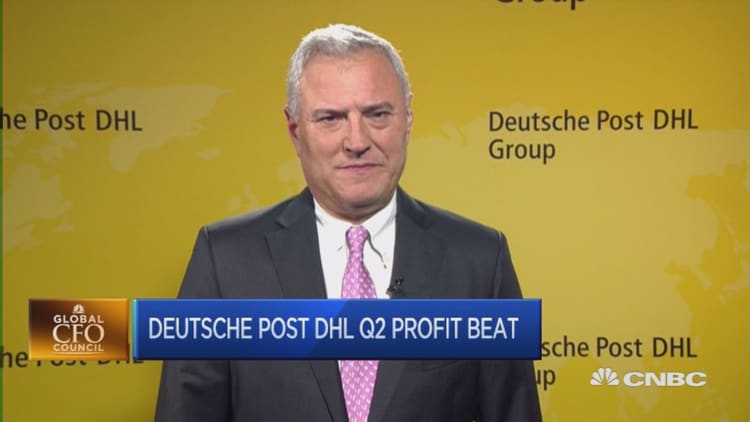 Profits at Deutsche Post rise in second quarter