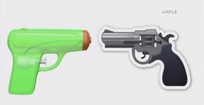 Apple to replace the gun emoji with a squirt gun