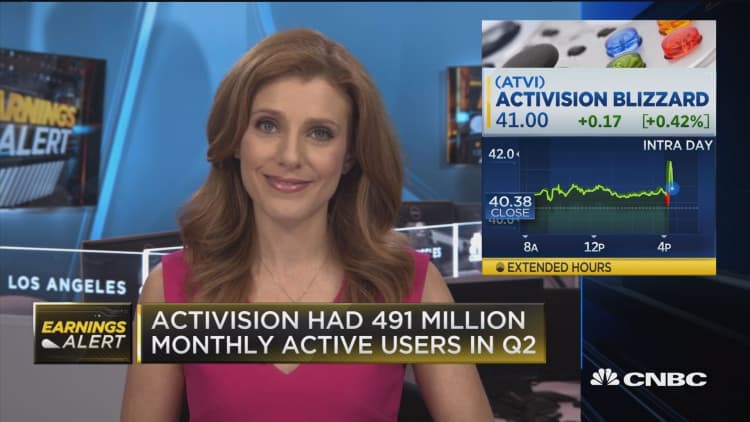 Activision had 491 million monthly active users in Q2