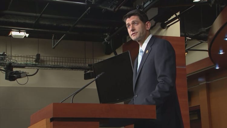 Paul Ryan see no point in TPP vote for now