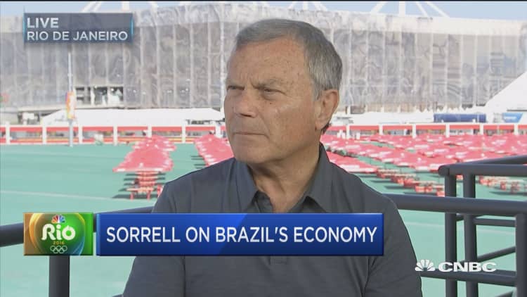 Sorrell: Brazilian economic recover to take 2-3 years