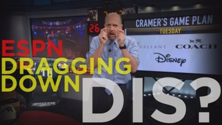 Cramer Remix: The real issue with Disney (hint: it’s not ESPN growth)