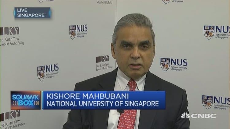 South China Sea issue won't lead to any wars: Mahbubani