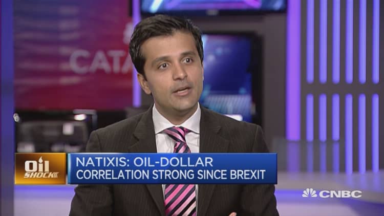 Oil-dollar correlation strong since Brexit: Natixis