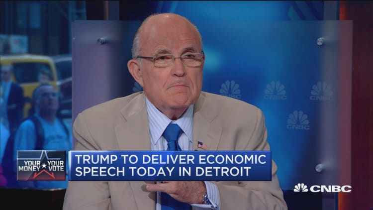 Rudy Giuliani on Trump's economic plan