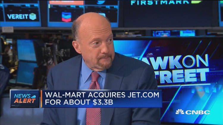 Cramer: CEO McMillon given 'blank check' to defeat Amazon