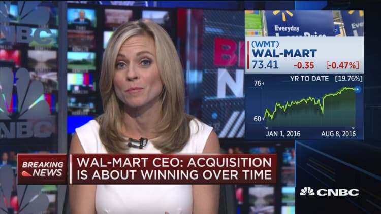 Wal-Mart CEO: Jet.com acquisition about winning over time