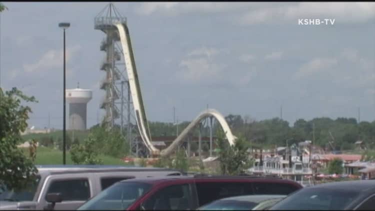 Water slide where Kansas boy died hadn't been inspected by state