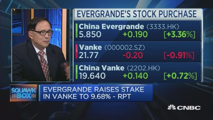 Everyone wants control of Vanke: Investor