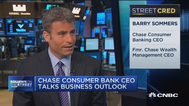 Chase's Sommers: Branch remains the center of customer relationship