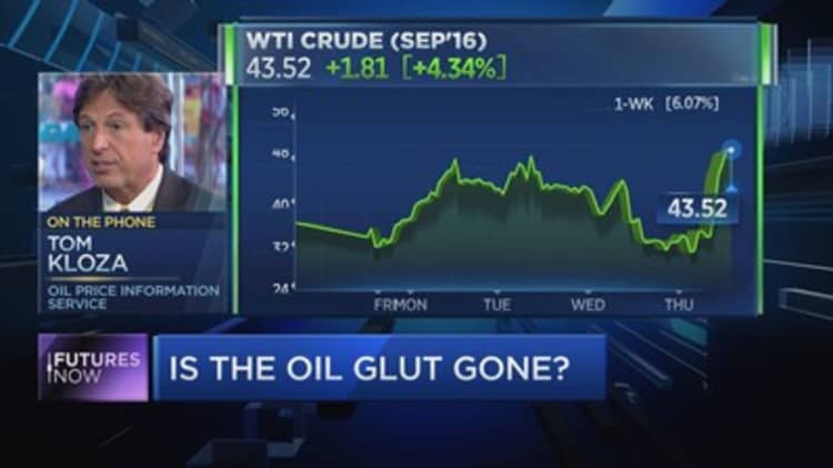 Is the oil supply glut over?