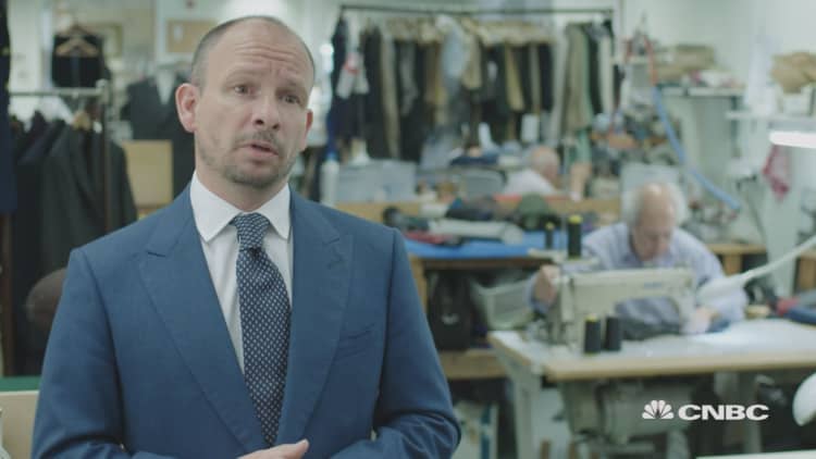 The tailoring dynasty of Savile Row